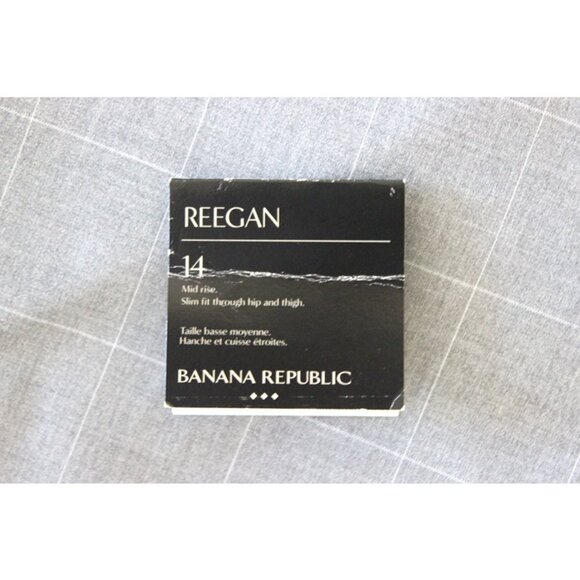 BANANA REPUBLIC *Like New* 2-Piece Tailored Pant Suit in Gray Geometric (Large) - Picture 4 of 14